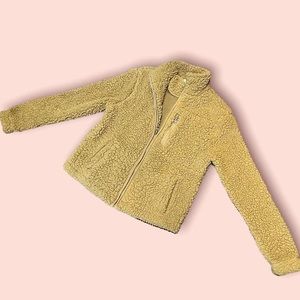 Fuzzy Teddy Bear Garage Jacket